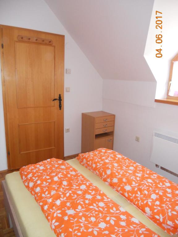 Postel nebo postele na pokoji v ubytování Nagelj 1