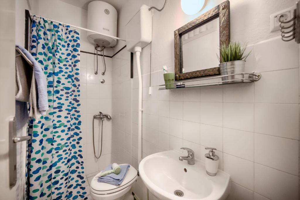 Kúpeľňa v ubytovaní Bellevue Apartment Hvar