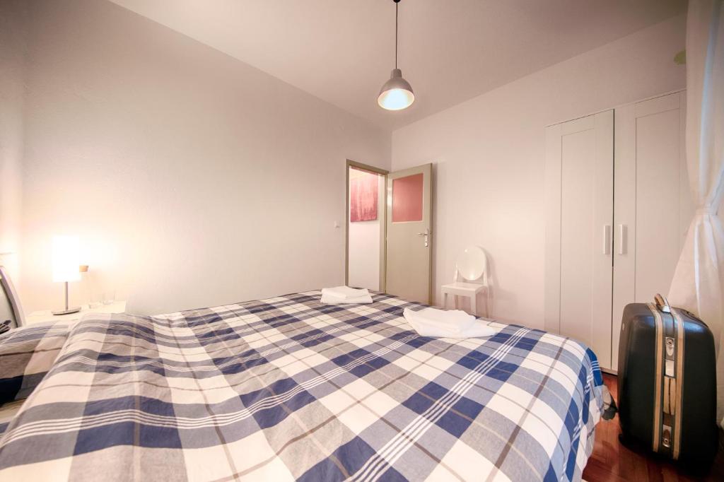 Posteľ alebo postele v izbe v ubytovaní Bellevue Apartment Hvar