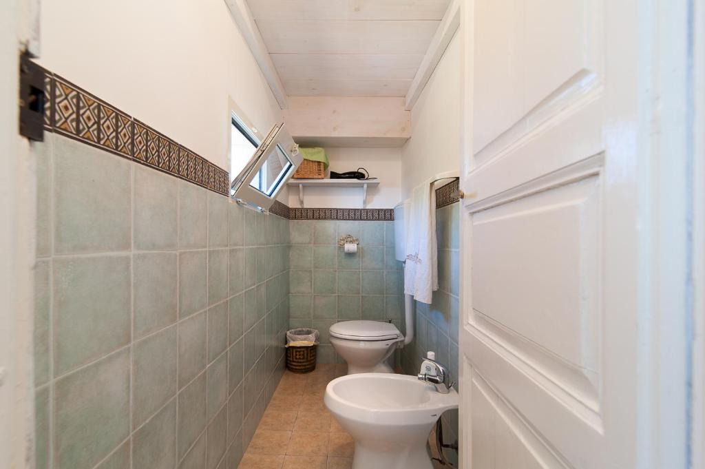 Koupelna v ubytování Casina Grassi