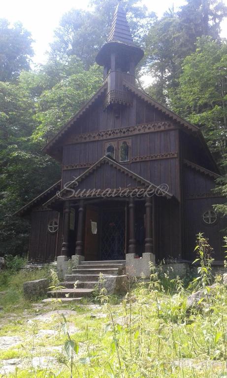 Zahrada ubytování Šumaváček - Exclusive