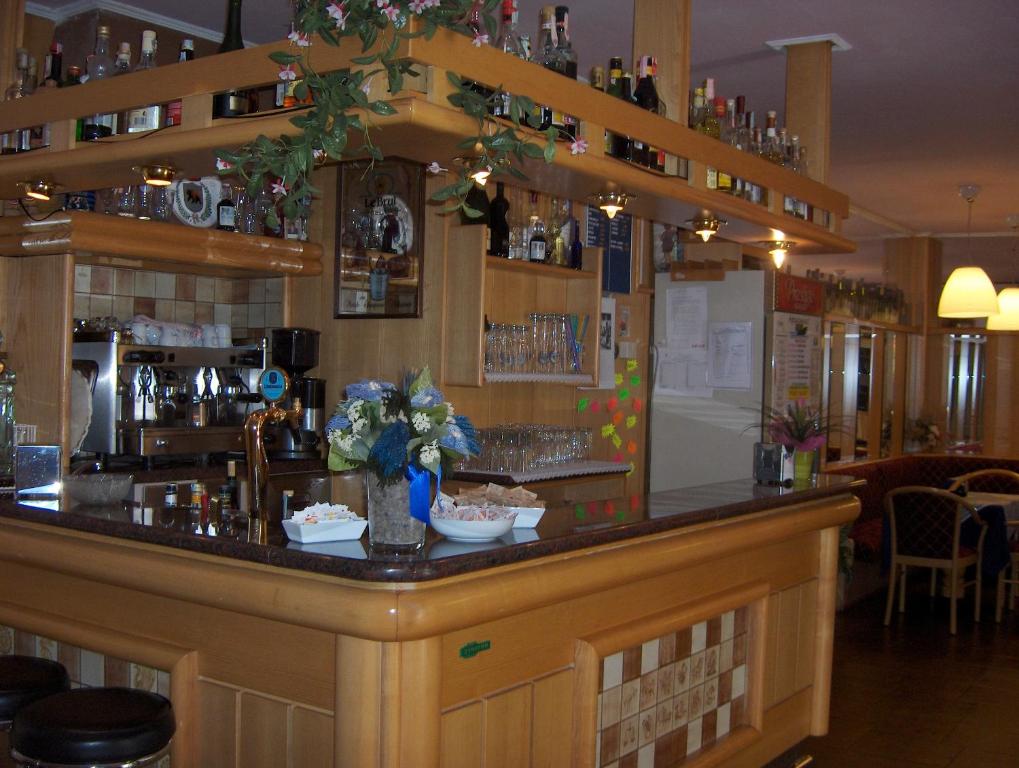 Lounge nebo bar v ubytování Hotel Allo Zodiaco