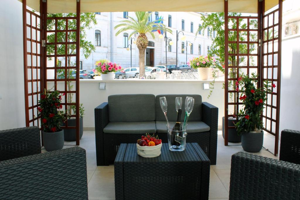 Posezení v ubytování B&B In Centro