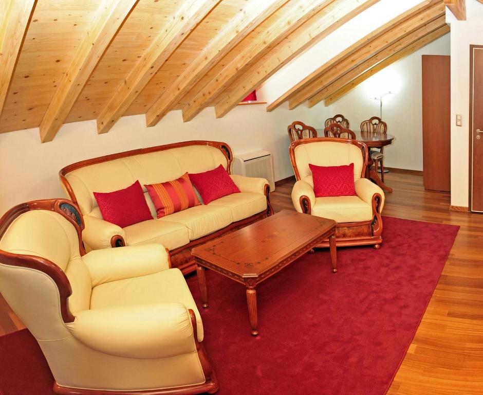 Posezení v ubytování Hotel Monika