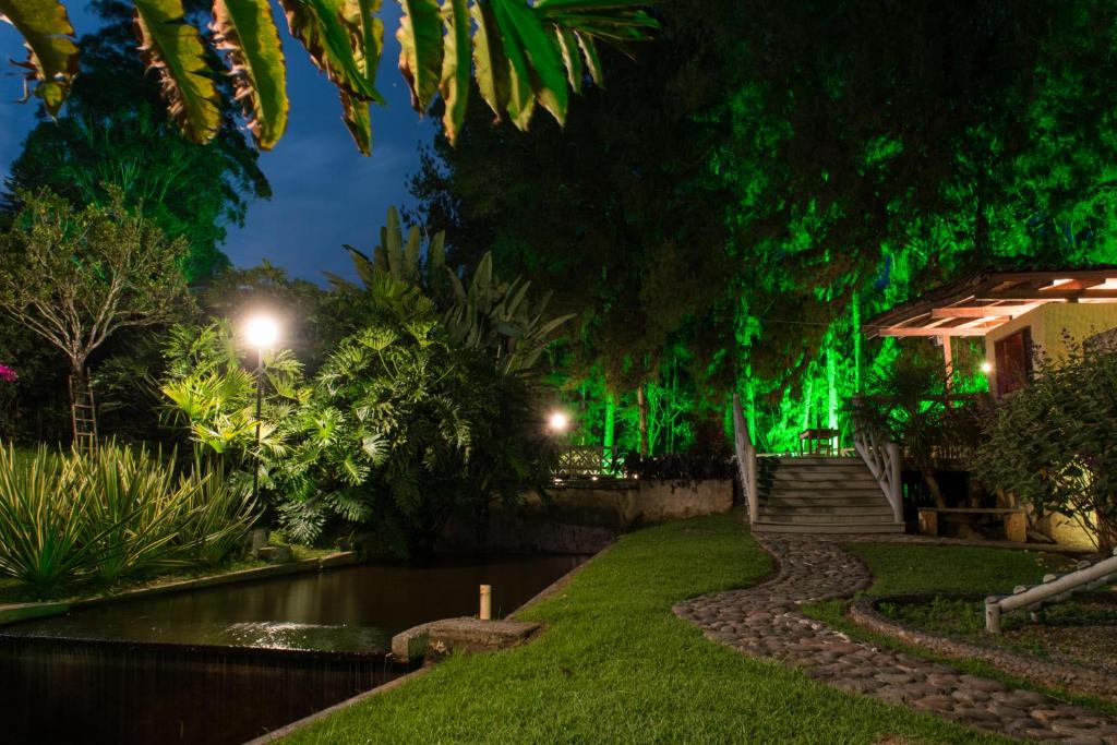 Zahrada ubytování Finca Turística de Alojamiento Rural Avalon