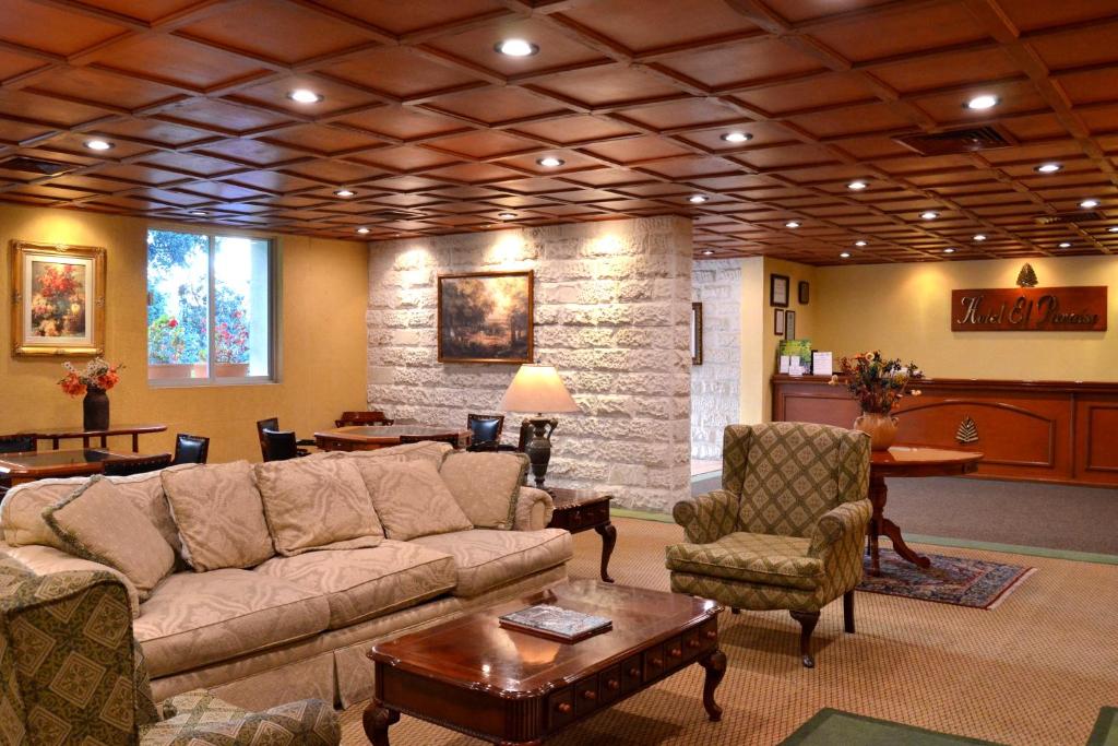 Posezení v ubytování Hotel El Paraiso