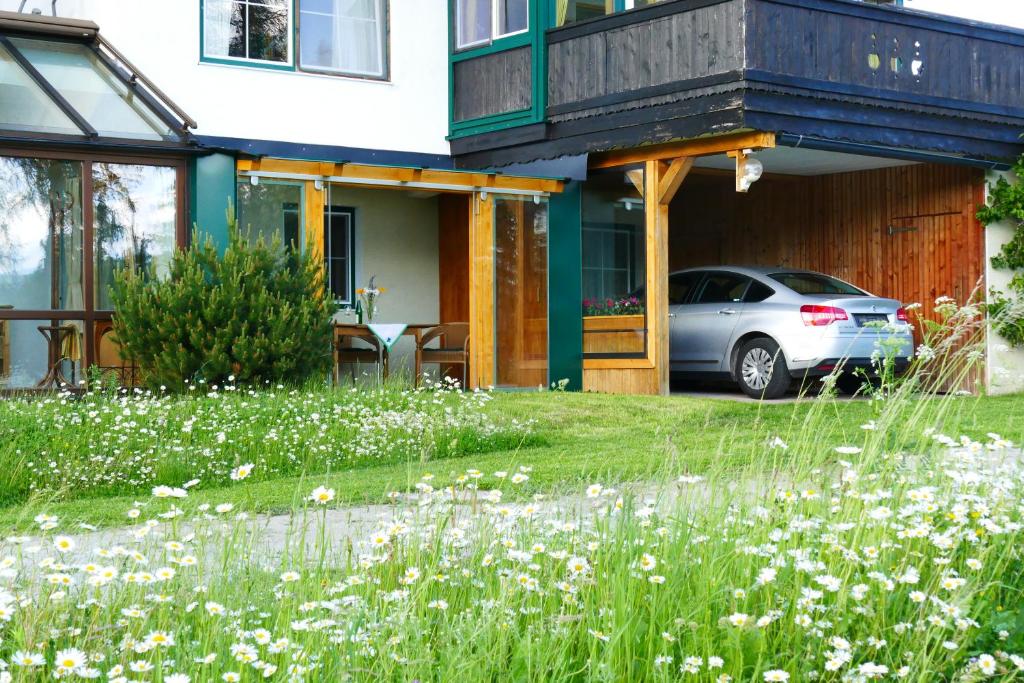 Vonkajšia záhrada v ubytovaní Ferienwohnung Moser