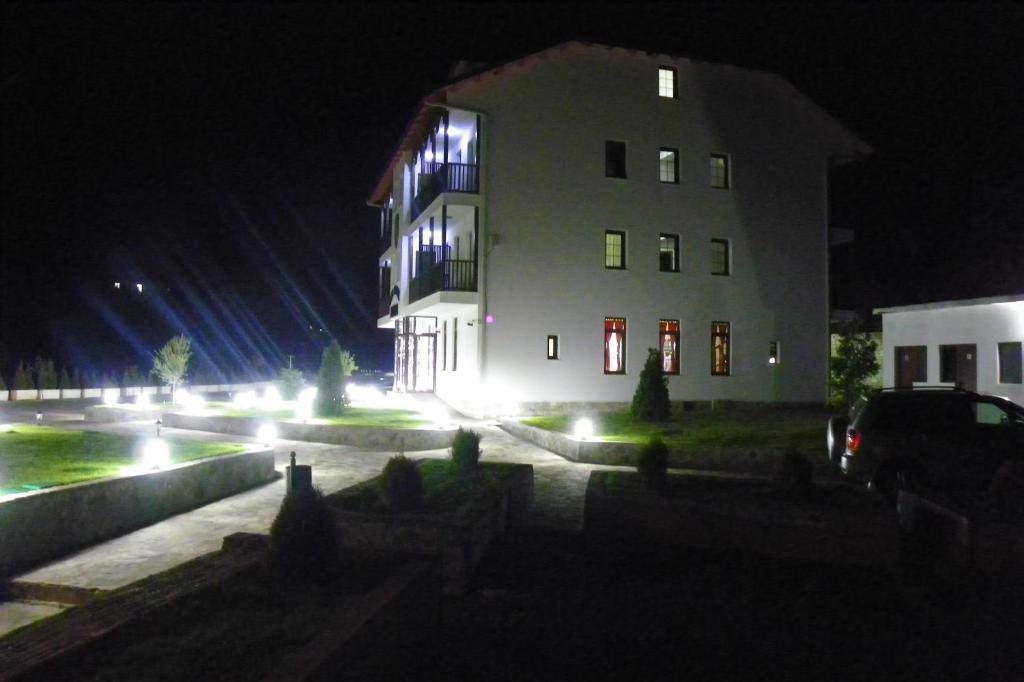 Das Gebäude in dem sich das Hotel befindet