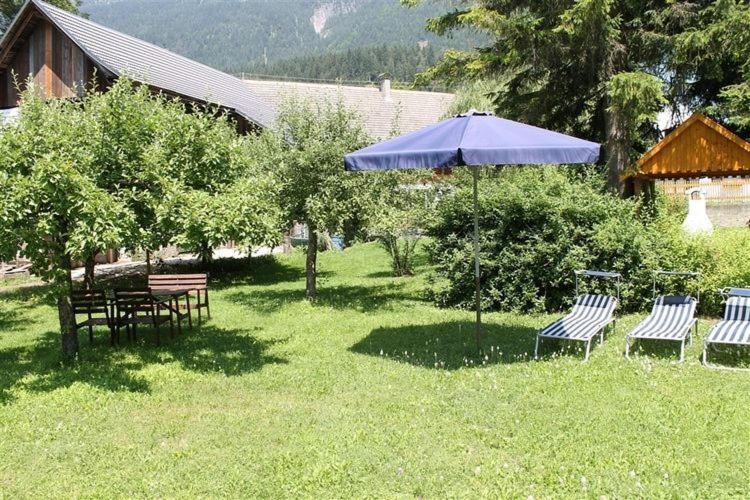 Vonkajšia záhrada v ubytovaní Das kleine Paradies