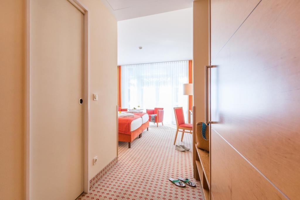 Posezení v ubytování Park-Hotel Hübner