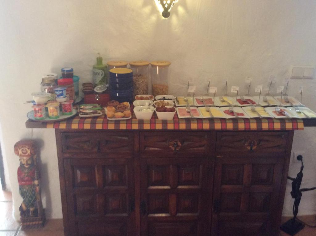 Jedlo v ubytovaní bed & breakfast alebo blízkom okolí