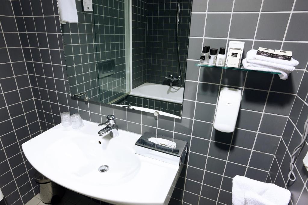 Koupelna v ubytování Hotel Reykjavík Centrum