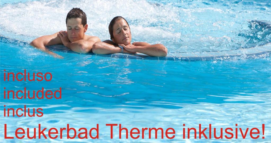 Hotel Paradis-Leukerbad-Therme - Resim 37