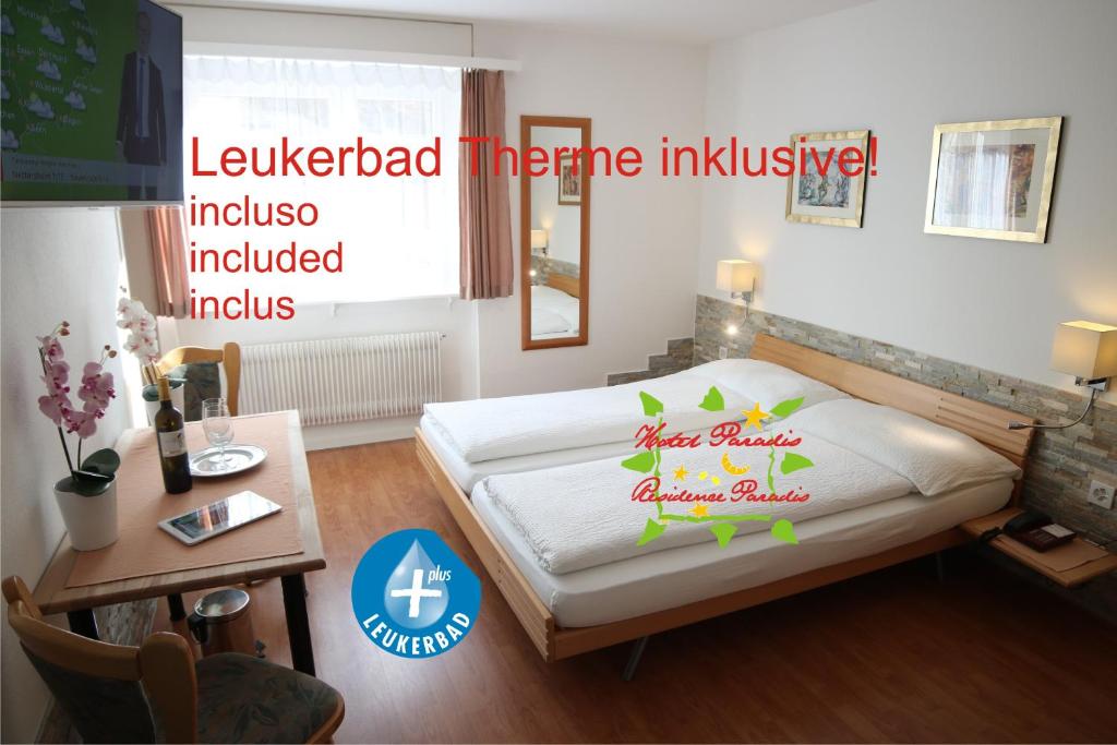 Hotel Paradis-Leukerbad-Therme - Resim 39