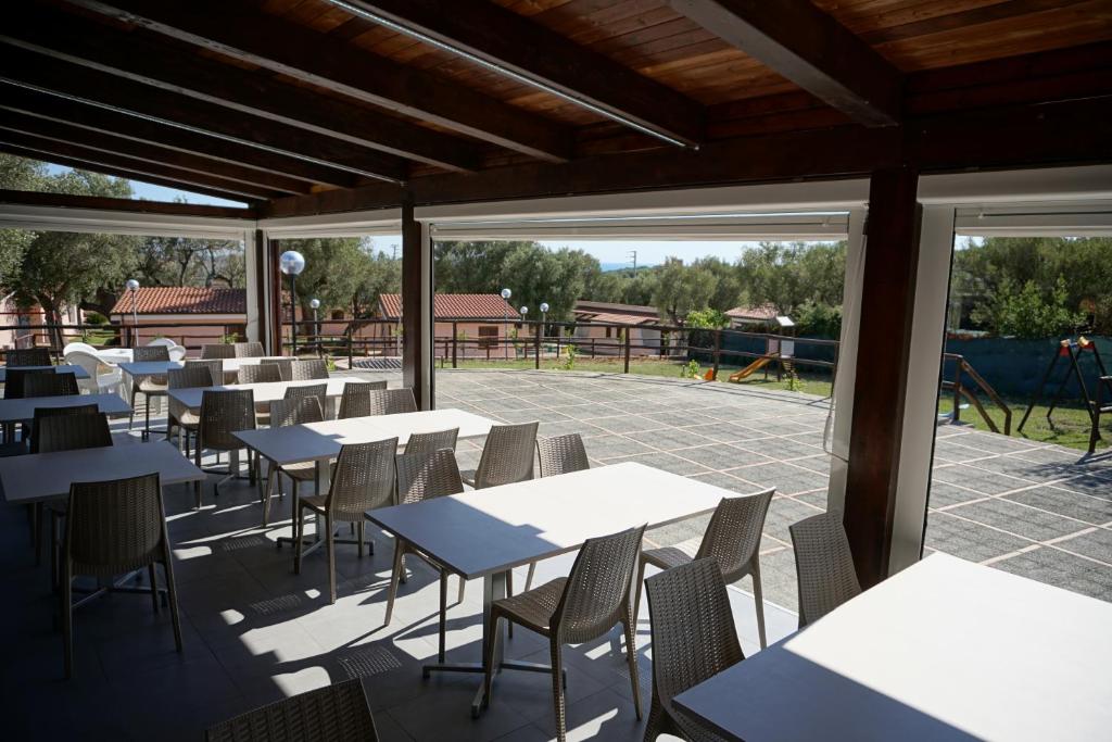 Restaurace v ubytování Cilento Dreams Village