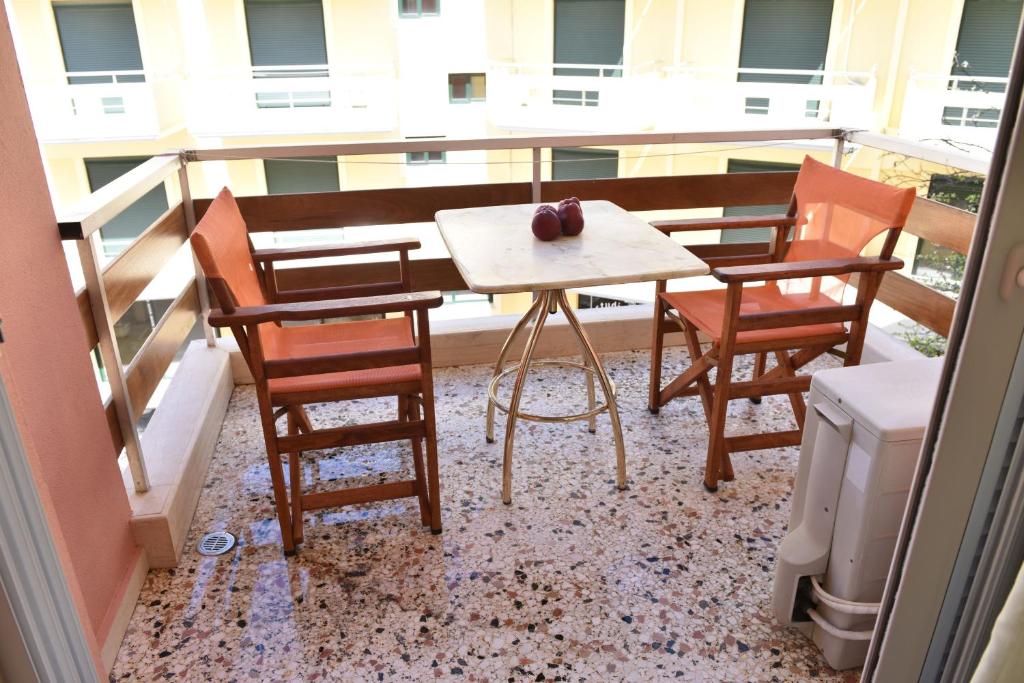 Balkon lub taras w obiekcie 40 Platania Hotel