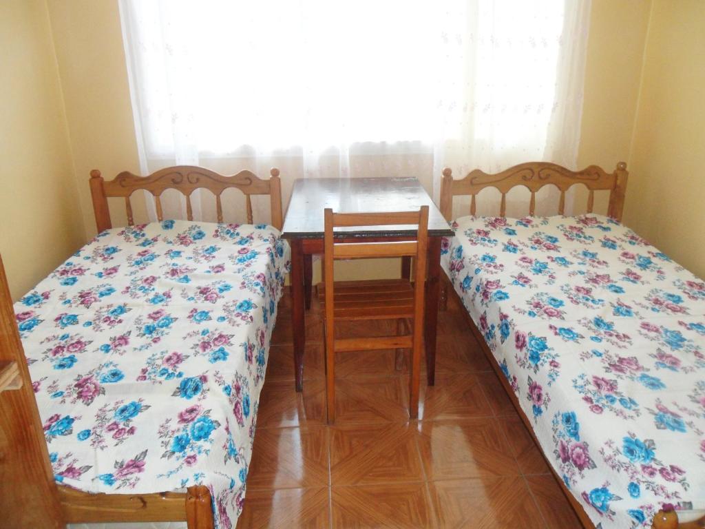 Postel nebo postele na pokoji v ubytování Guest House Nika