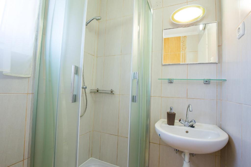 Łazienka w obiekcie Mária Apartman