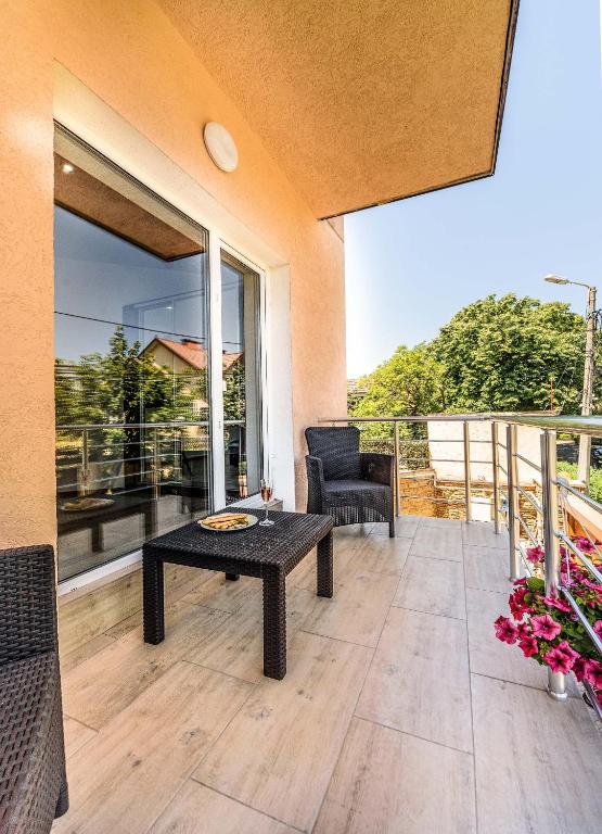 Balkón nebo terasa v ubytování Hotel Sorrento