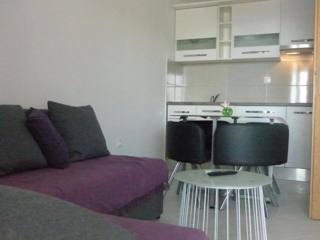 Kuchyň nebo kuchyňský kout v ubytování Apartments Pavlić