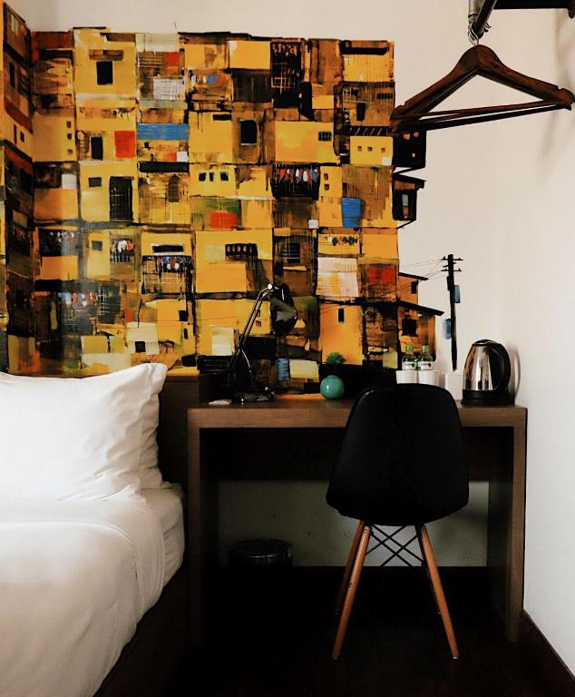 Postel nebo postele na pokoji v ubytování Nexy Hostel