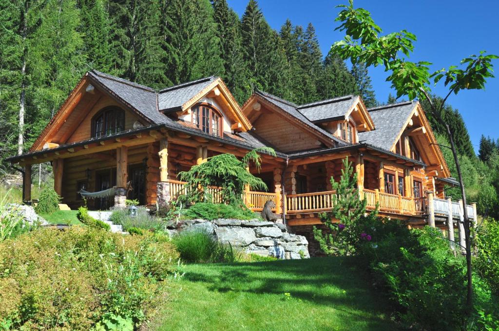 Paesaggio naturale nelle vicinanze dello chalet
