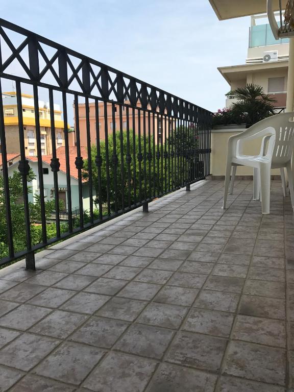 Balkón nebo terasa v ubytování Hotel Luciana