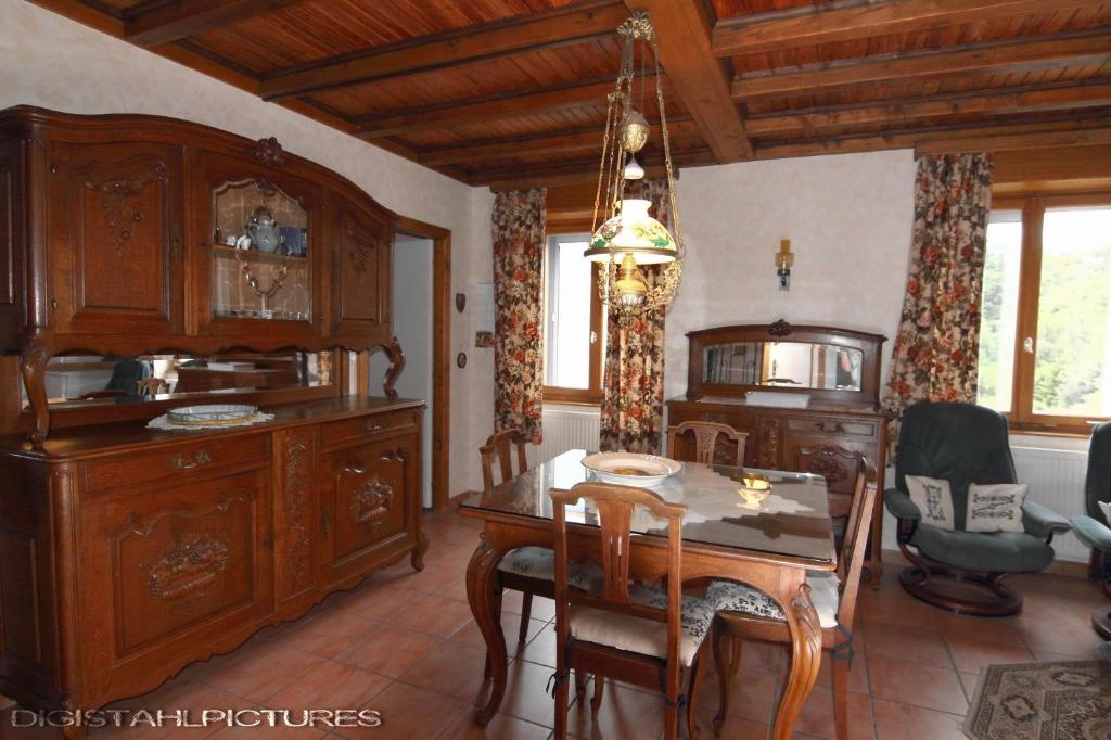 Kuchyň nebo kuchyňský kout v ubytování Gîte à La Montagne