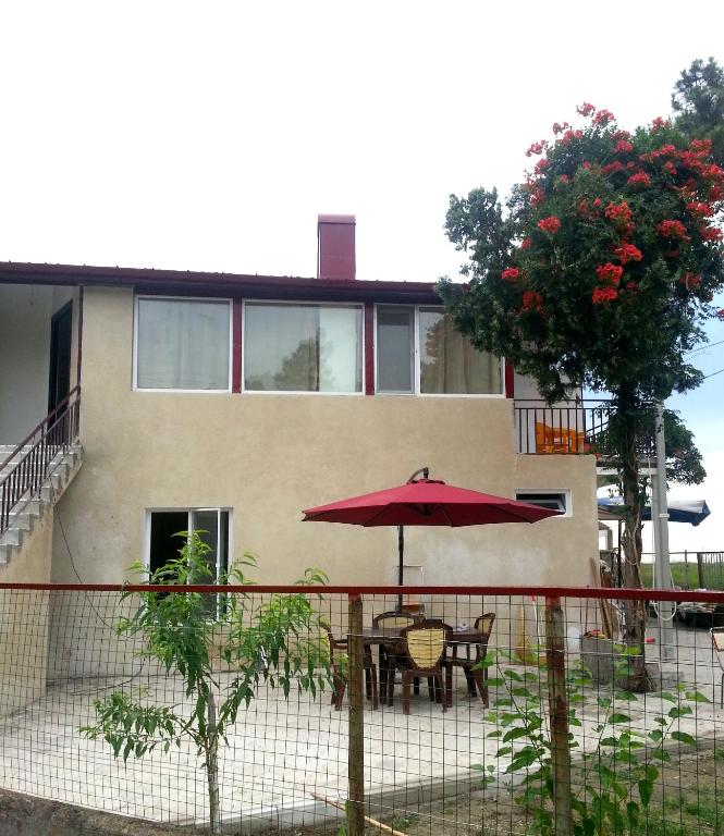 Balkón nebo terasa v ubytování Ureki GuestHouse