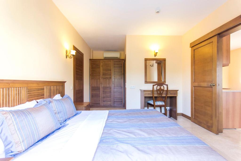 Postel nebo postele na pokoji v ubytování Ipek Garden Palace Residence