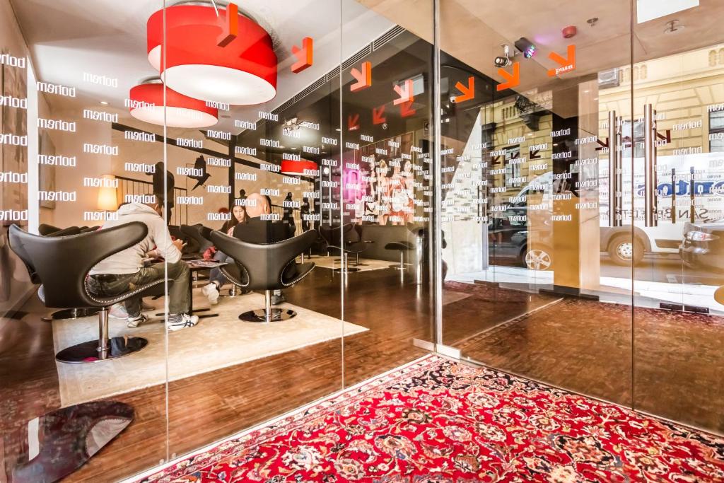 Posezení v ubytování Bohem Art Hotel
