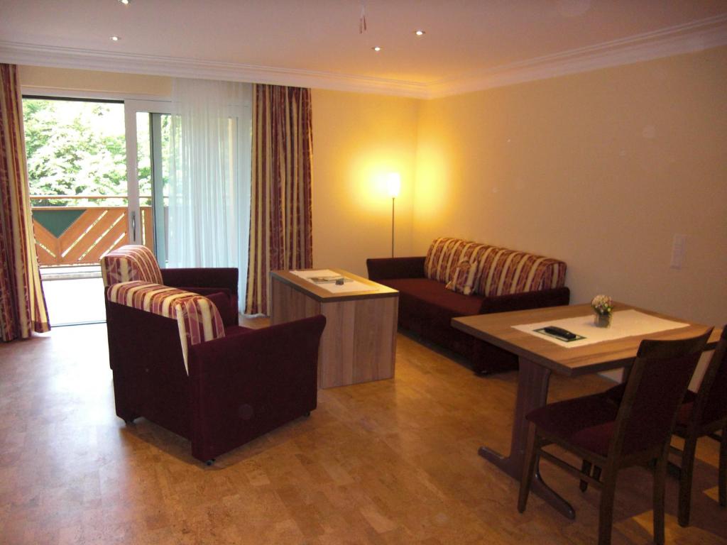 Posezení v ubytování Wald-Hotel Heppe