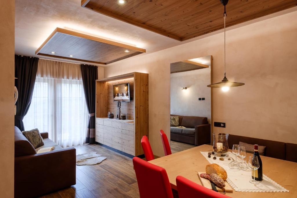 Posezení v ubytování Chalet Bellavista