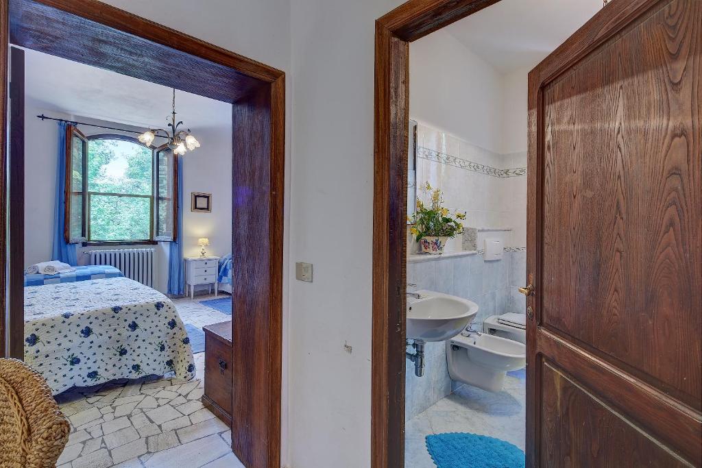 Kúpeľňa v ubytovaní La Loggetta - Apartments
