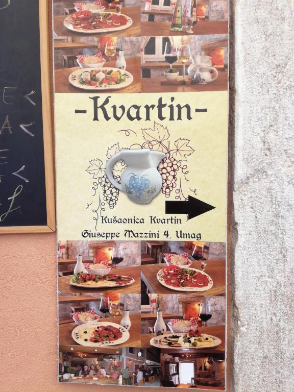 Certifikát, hodnocení, plakát nebo jiný dokument vystavený v ubytování Guest House Kvartin