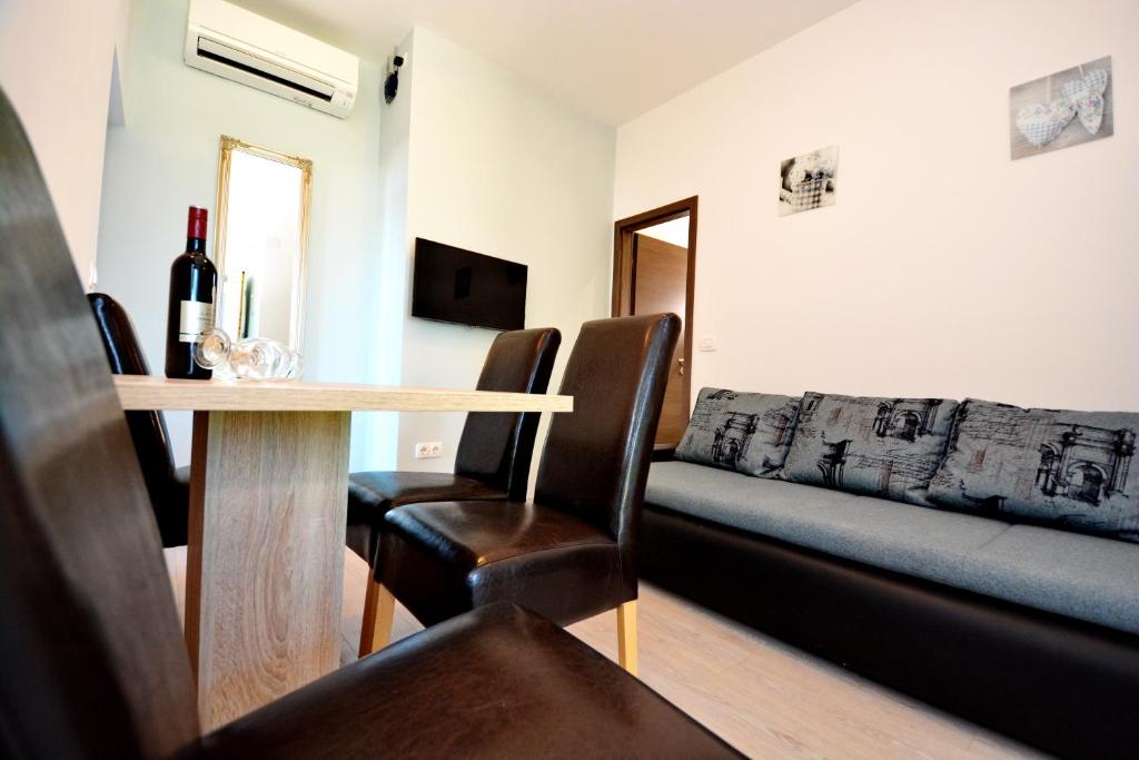 Część wypoczynkowa w obiekcie Apartments Clara