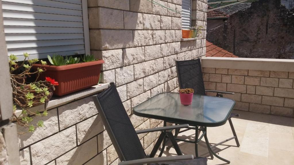 Balkón nebo terasa v ubytování Guest House Stari