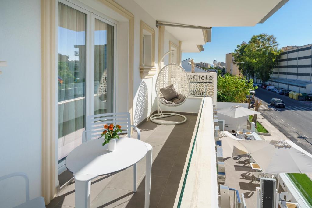 Балкон или терраса в Costa del Sol Torremolinos Hotel