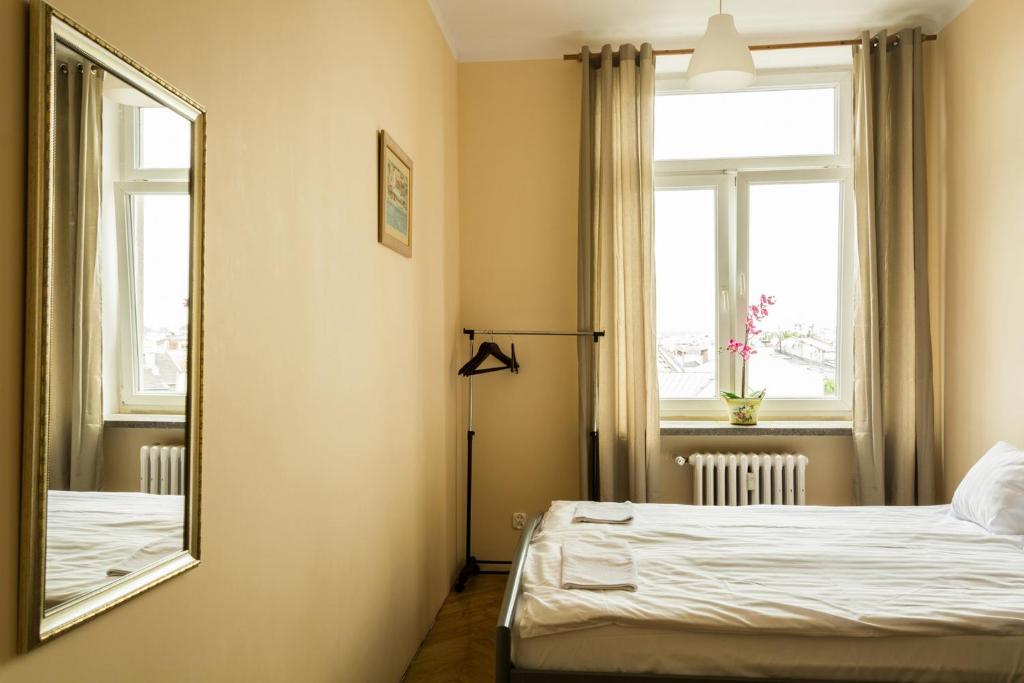 Posteľ alebo postele v izbe v ubytovaní Bubble Hostel