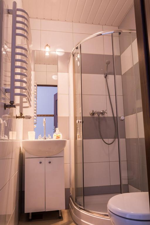 Kúpeľňa v ubytovaní Bubble Hostel