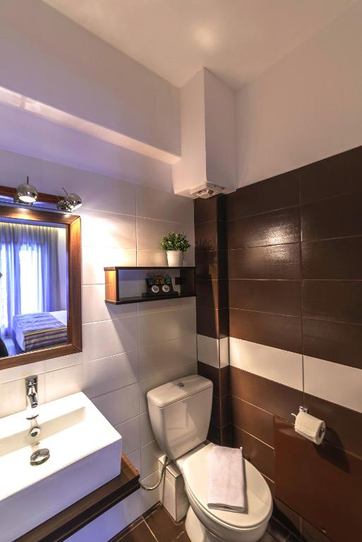 Kúpeľňa v ubytovaní Aliston Hotel Thassos