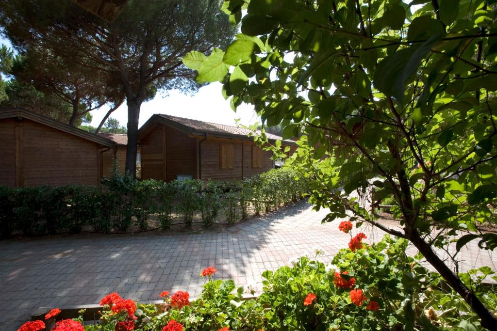 Zahrada ubytování Camping Village Oasi