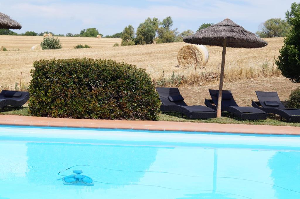 The swimming pool at or close to Agriturismo Bonzalone