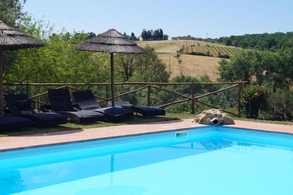 The swimming pool at or close to Agriturismo Bonzalone