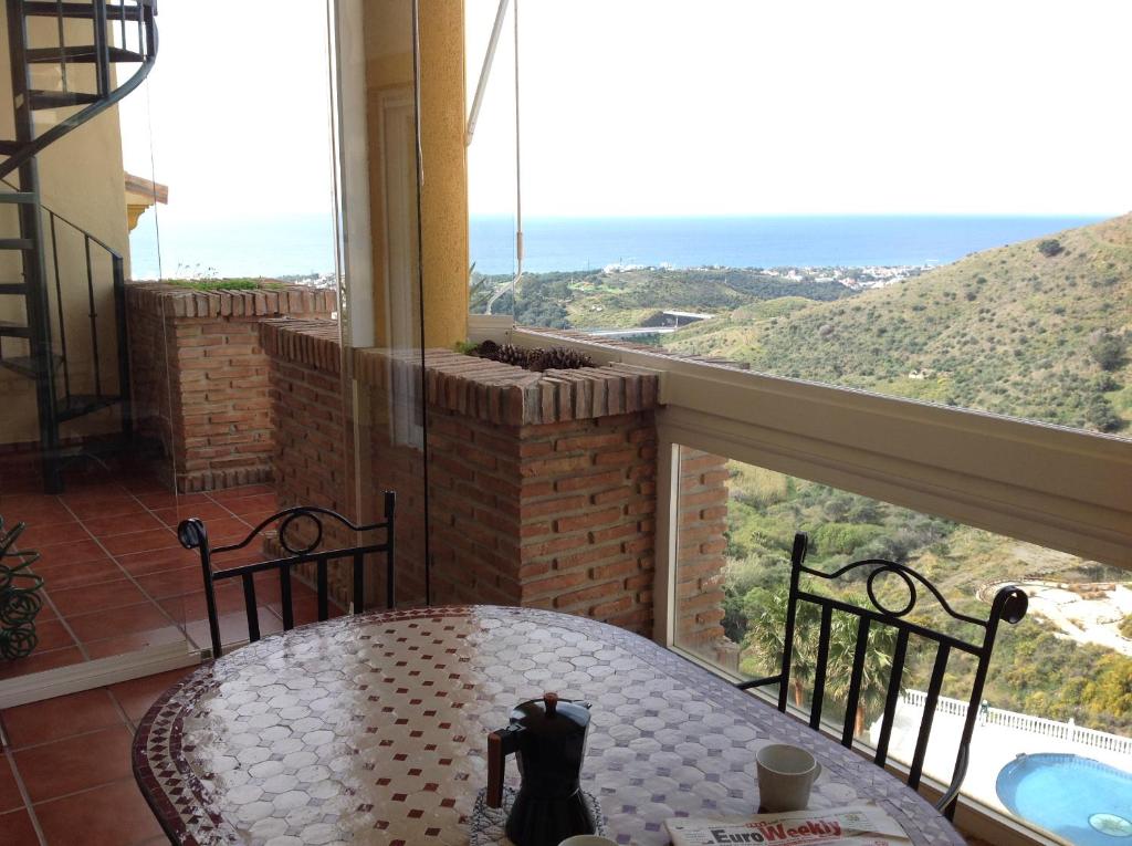 Balkon lub taras w obiekcie 2 Bed penthouse, rooftop terrace, panoramic views