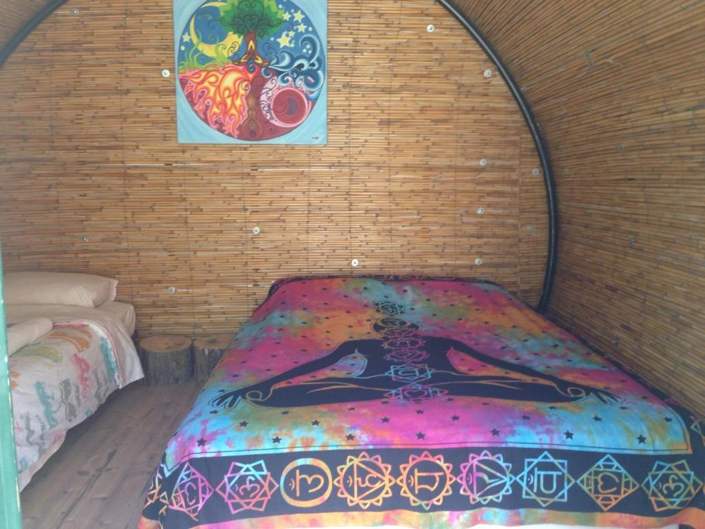 Postel nebo postele na pokoji v ubytování Mandala Camping