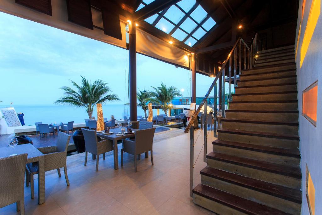 Balkón nebo terasa v ubytování Samui Resotel Beach Resort