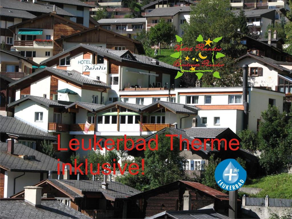 Hotel Paradis-Leukerbad-Therme - Resim 30
