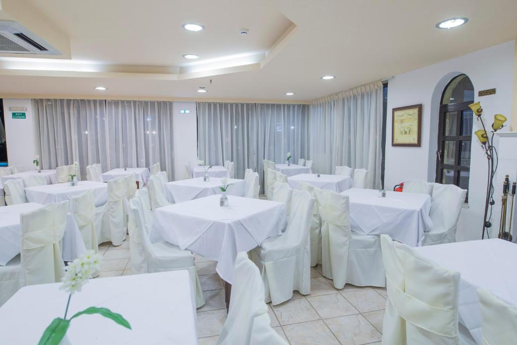 Restaurace v ubytování Creta Aquamarine Hotel