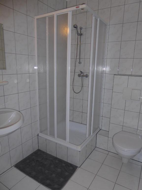Kúpeľňa v ubytovaní Willa Dalba
